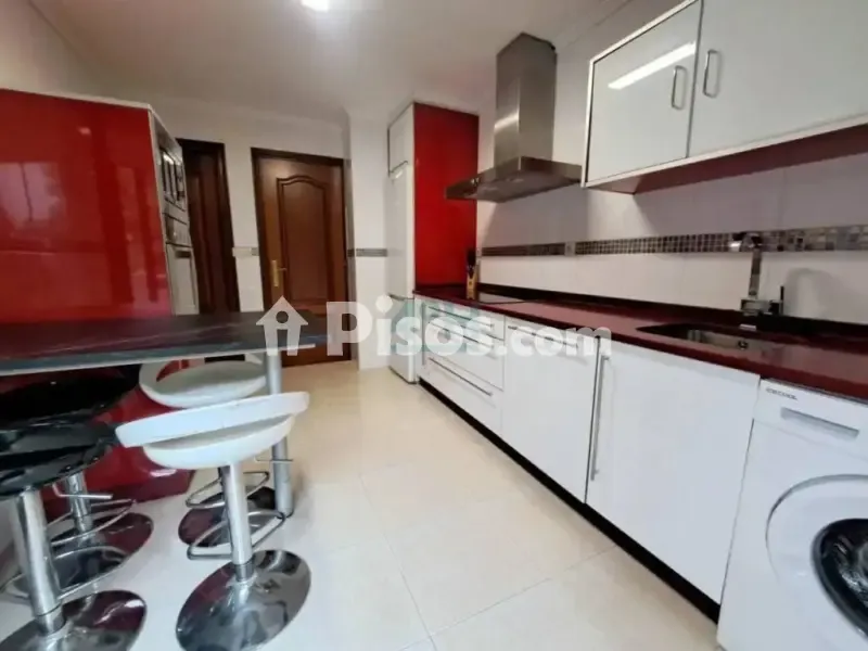 Köök - Furnished Flat with River Views in Allariz