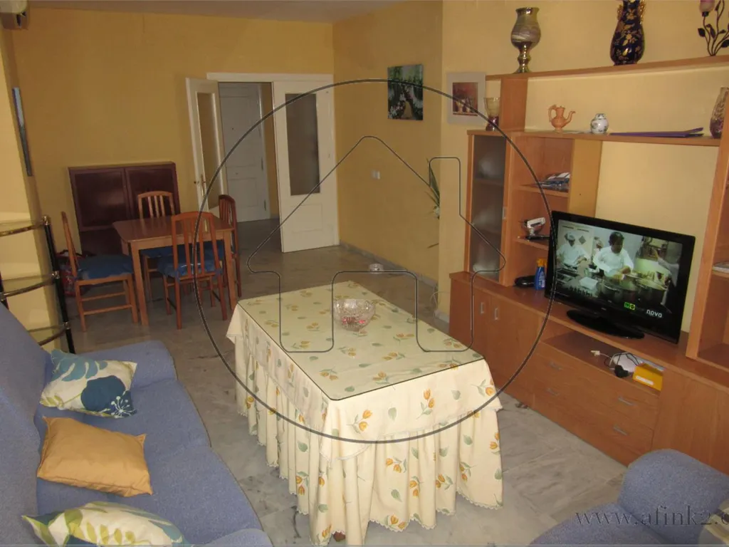 Séjour - Student-Friendly Flat with Terrace in Zona Huerto Paco