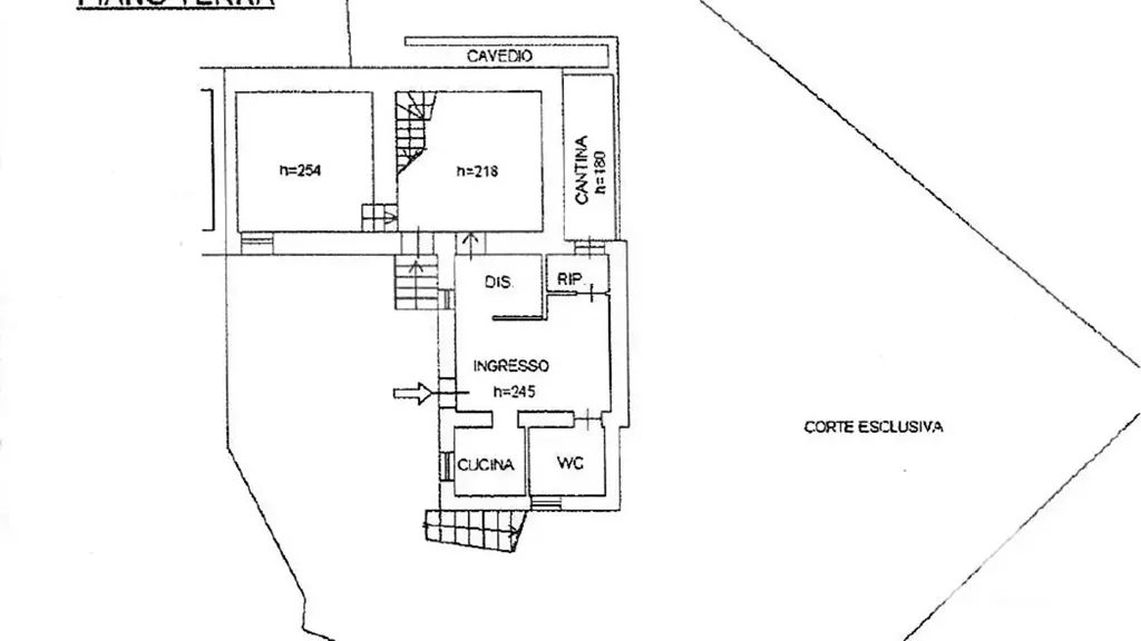 Plan - Rustic Villa with Panoramic Views in Massignano