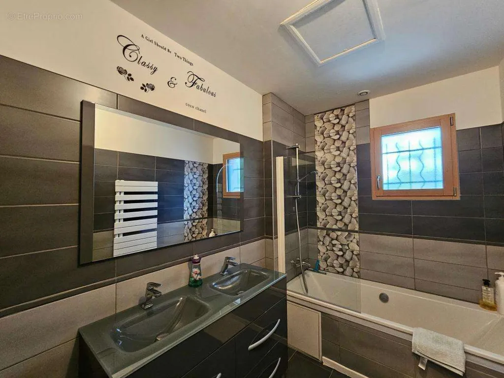 Bathrooms - Ready-to-Move Villa with Pool in St-Paul-le-Jeune