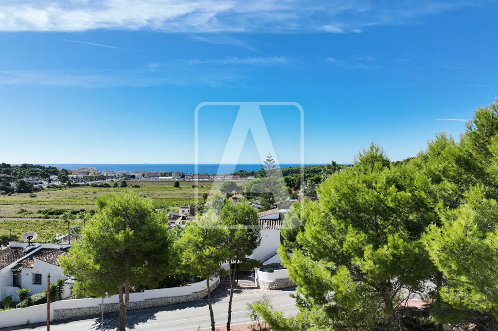 Modern Mediterranean Villa with Sea View in Moraira
