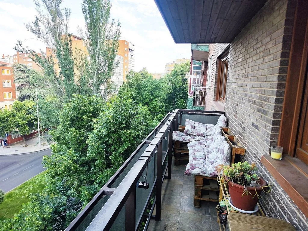 Balcon - Modernised Flat with Terrace in Palencia Centre