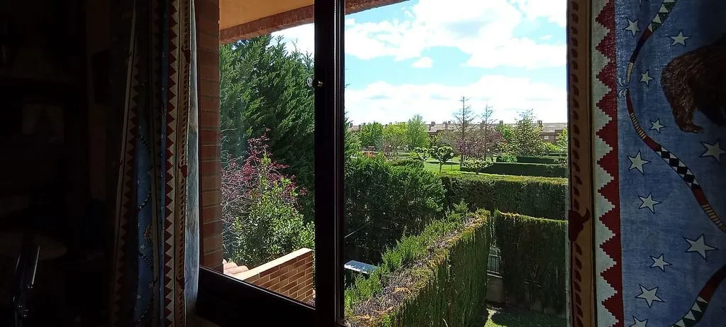 Garden - Chalet with Pool and Terrace in Simancas