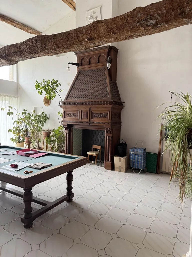 Séjour - Maison de Caractère avec Dépendances face aux Pyrénées