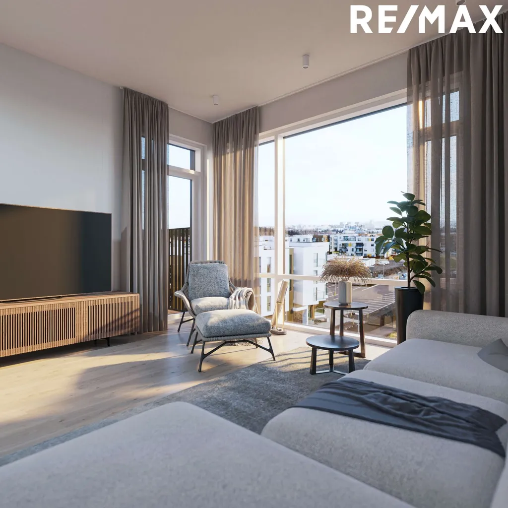 Séjour - Appartement 4 pièces à Kópavogur