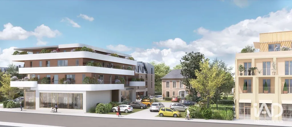 4-Piece Flat with Balcony Terrace in Bois-Guillaume