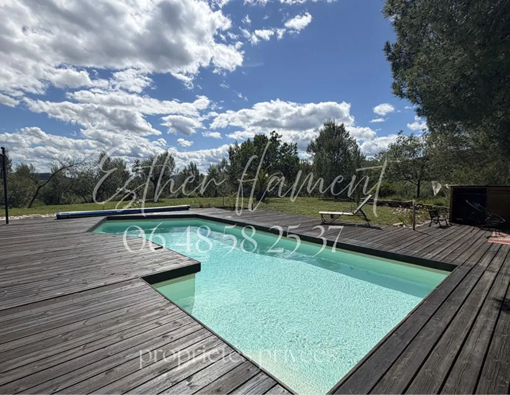 Piscina - Characterful House with Pool in Rousson