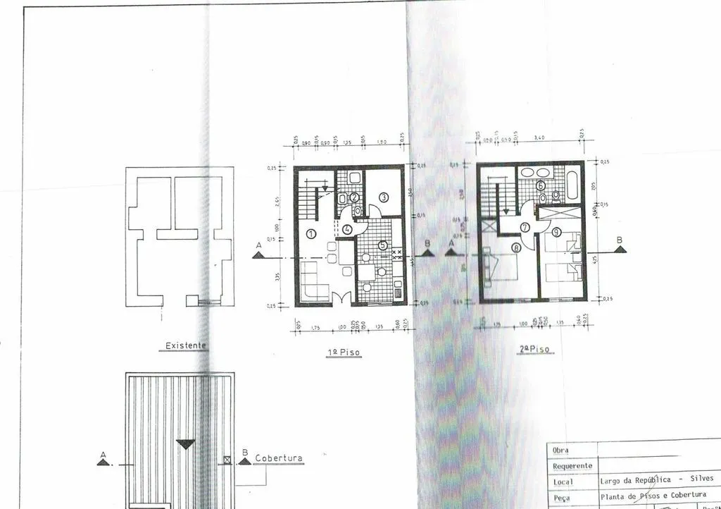 Plan - Villa with Restaurant in Silves