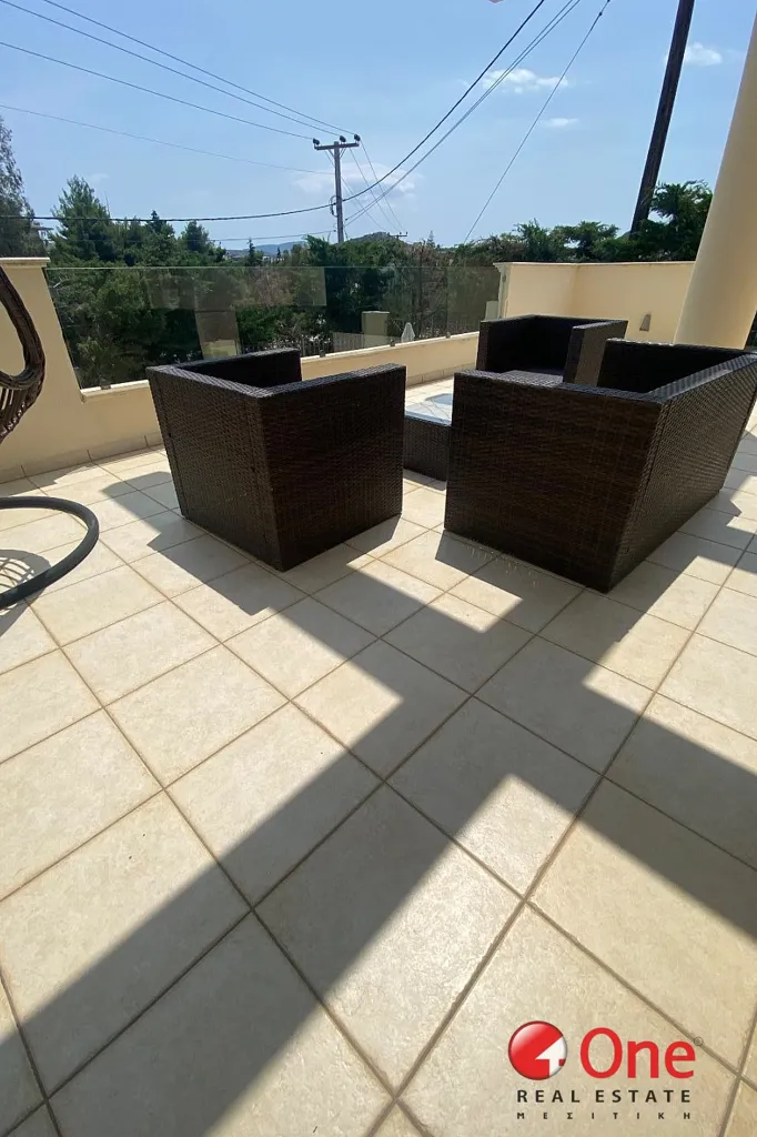 Terrasse - Detached House with Pool in Voula - Kalymniotika