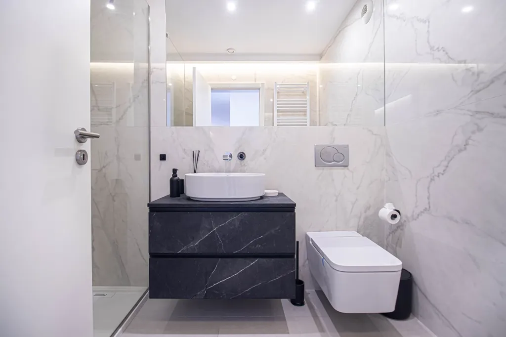 Salles de bain - 4 Bedroom Apartment with Pool in Alvalade, Lisbon