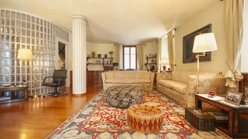 Séjour - Historic Villa with Panoramic Views in Grignasco
