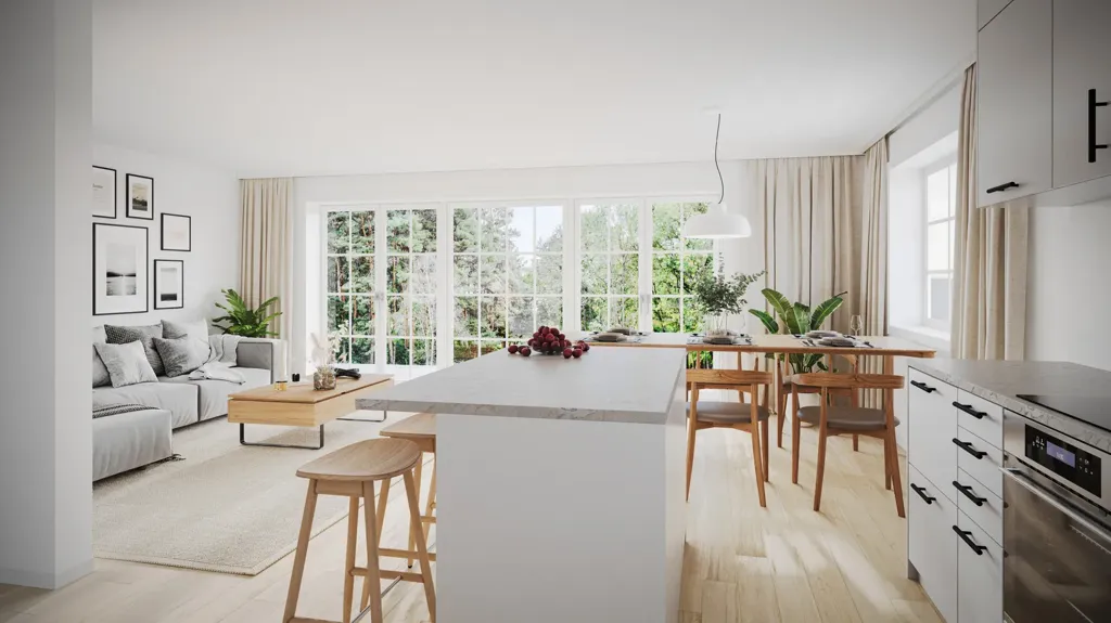 Newly Built Duplex with Waterfront View in Västernorrland