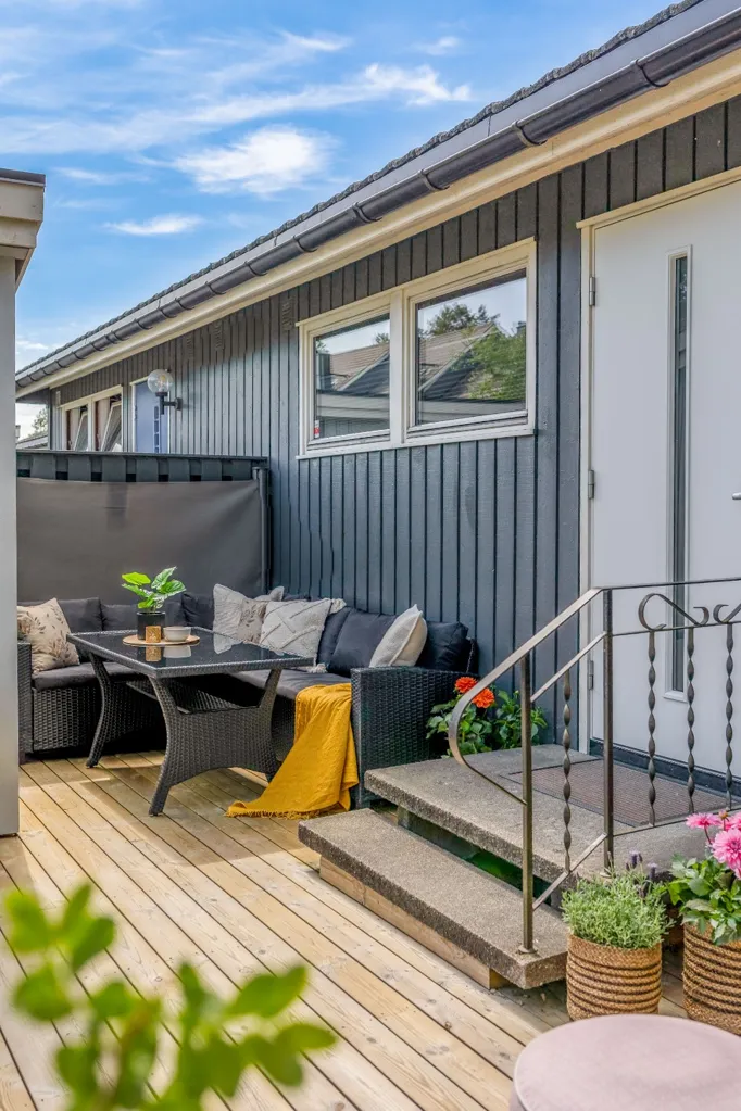 Terrasse - Apartment with Two Terraces in Skredderåsen