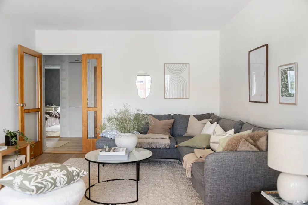 Soggiorno - Apartment with Balcony in Mölndal