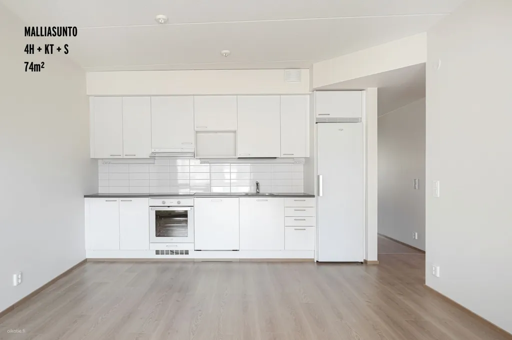 Cuisine - Modern Apartment with Balcony in Leppävaara, Espoo
