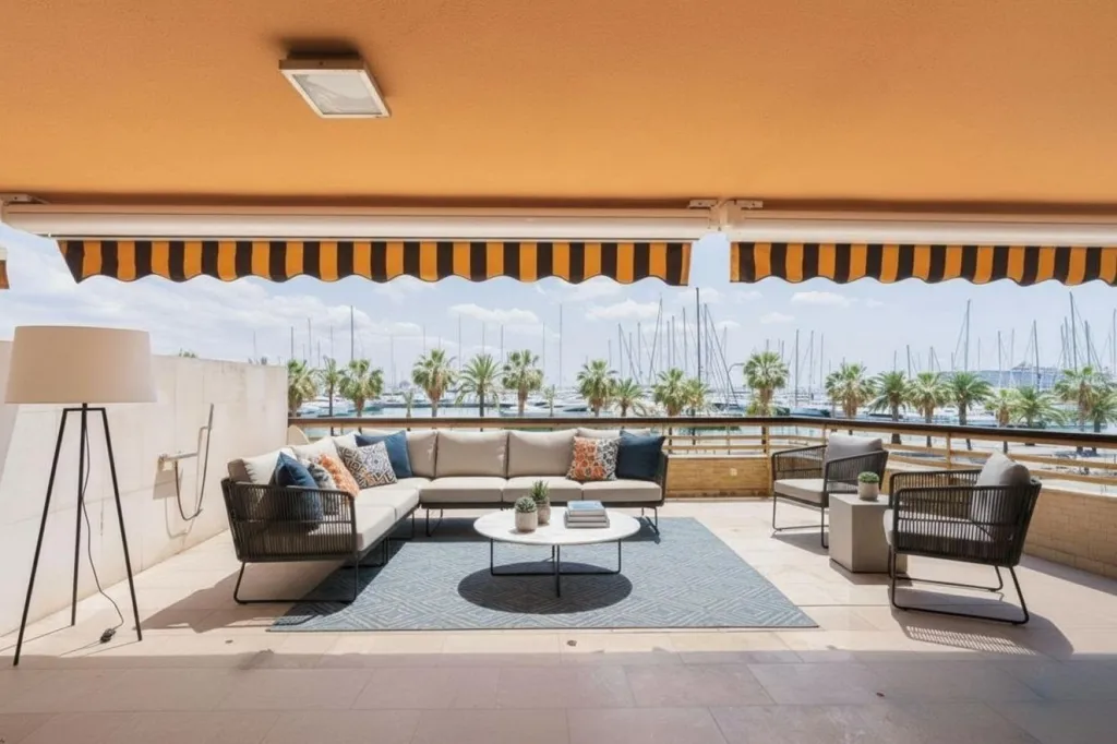 Terrace - Refurbished Flat with Terrace in Son Armadams, Palma