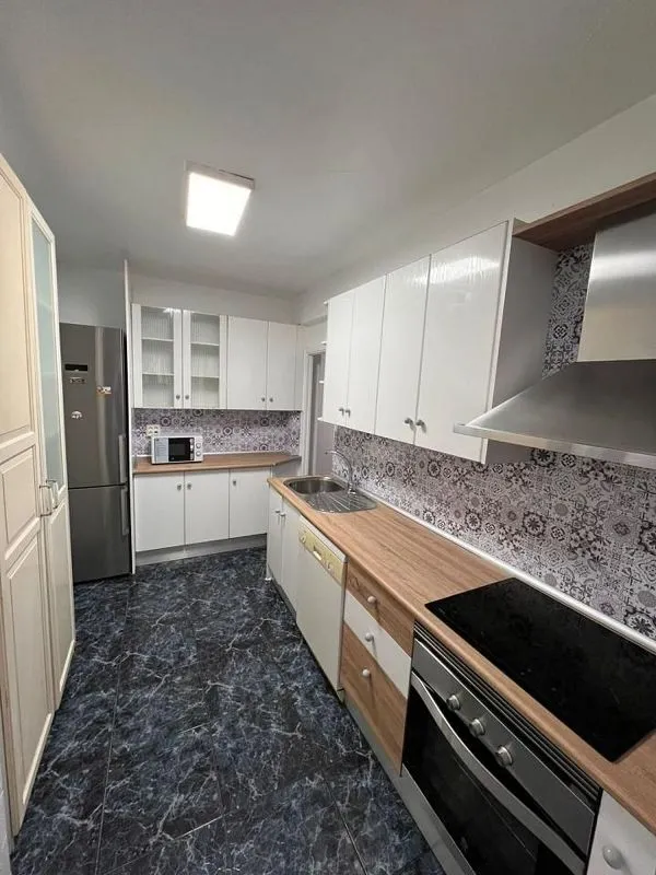 Kitchen - Amueblado Flat with Balcony in Murcia