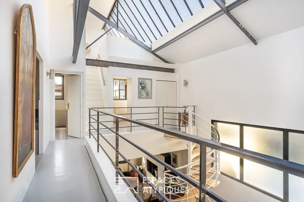 Pièces - Loft en Duplex avec Verrière à Saint-Ouen