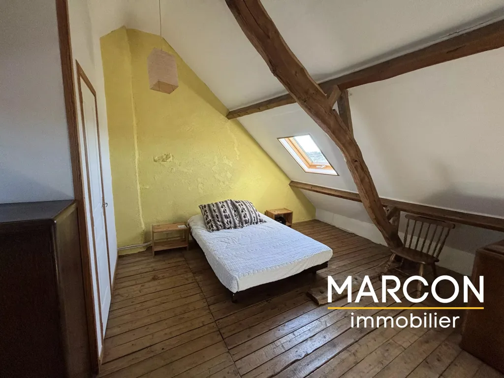 Chambres - Maison à Rénover avec Jardin à Chenerailles
