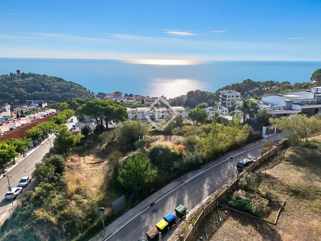 Vista aerea - Luxury Villa with Sea View in Caldes d'Estrac