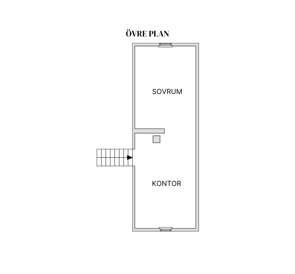 Plan - Maison 3 pièces à Sundsvalls kommun