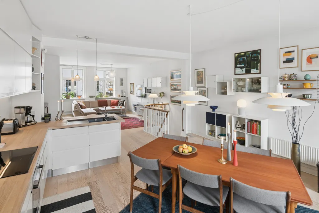 Salle à manger - Loft-Style Flat with High Ceilings in Copenhagen S