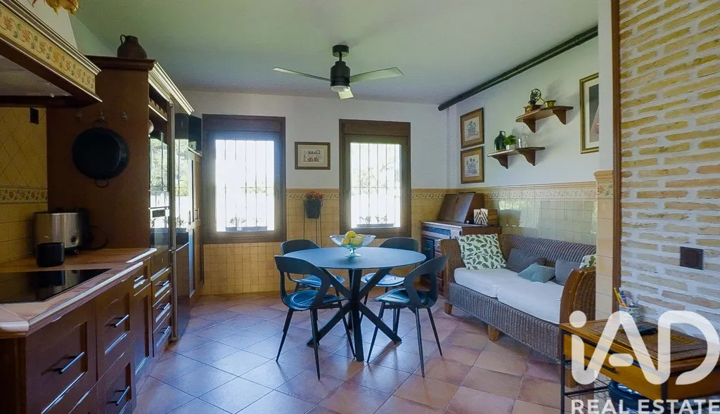 Cuisine - Rustic House with Golf View in Huelva
