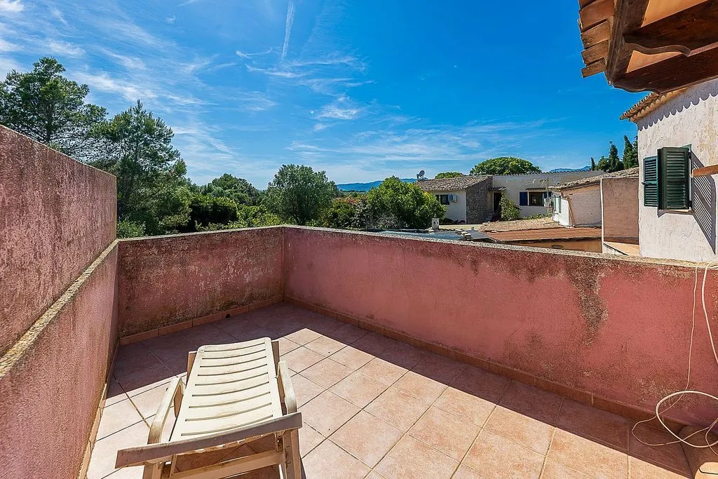 Terrace - Two-Home Property with Private Land in Sencelles