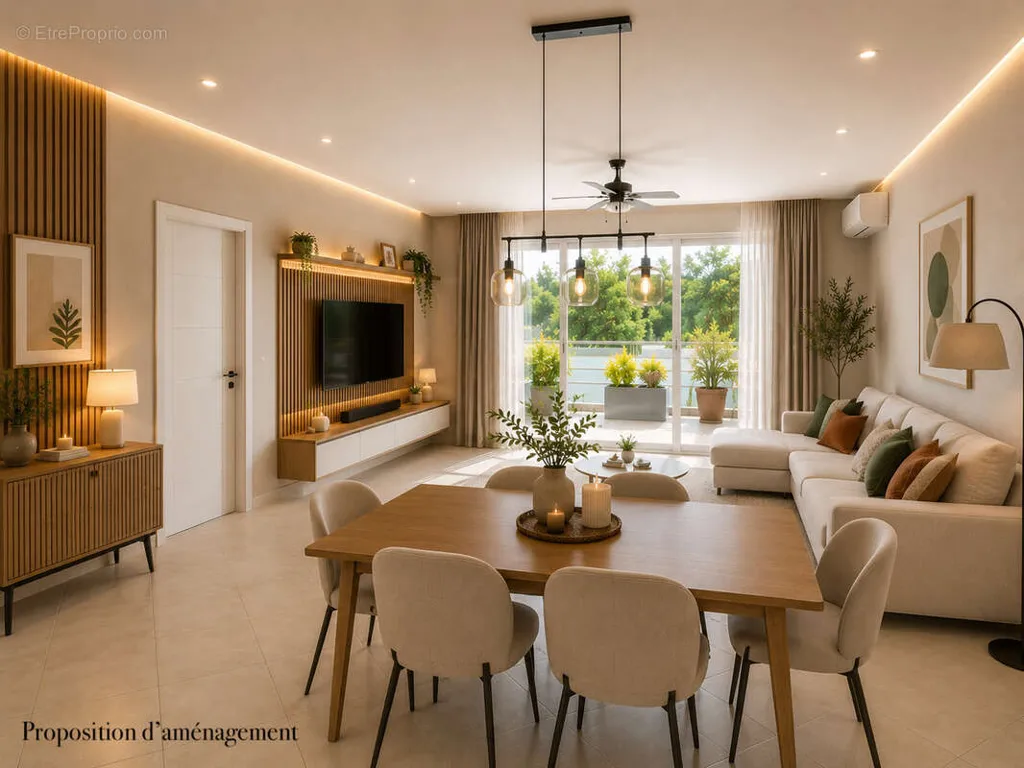 Dining Room - Luxury Flat with Terraces in Bayonne