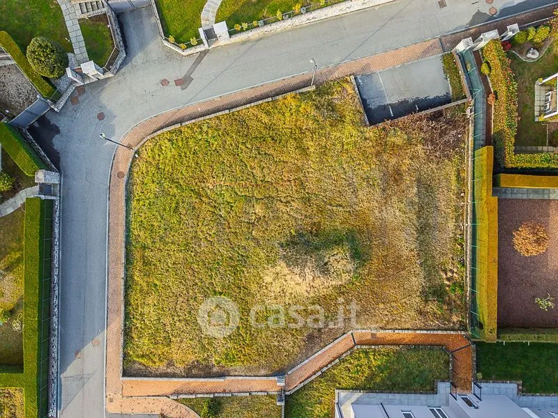 Vue aérienne - New Villa Construction with South Orientation in Cossato