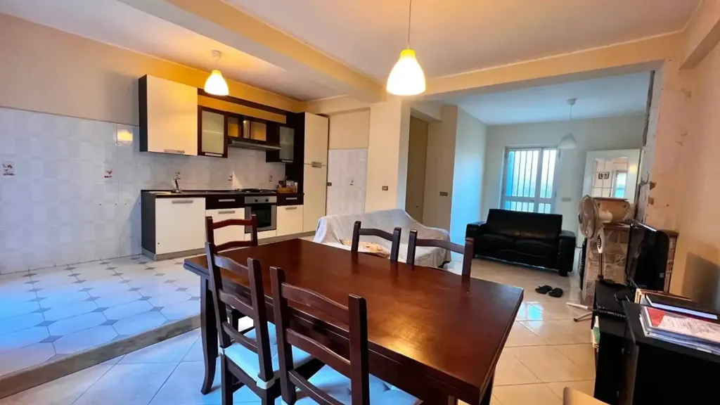 Söögituba - Apartment with Terrace in Central Mascali
