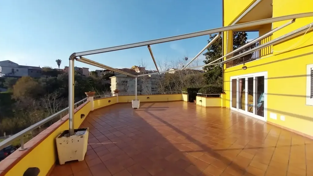 Terrasse - Villa with Sea View in Belvedere Marittimo