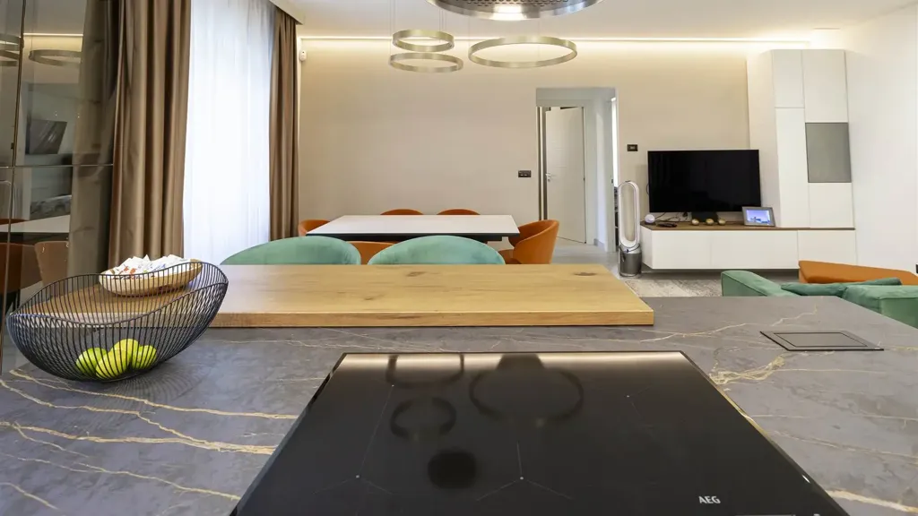 Cuisine - Modernised Triplex with Private Garden in Andora