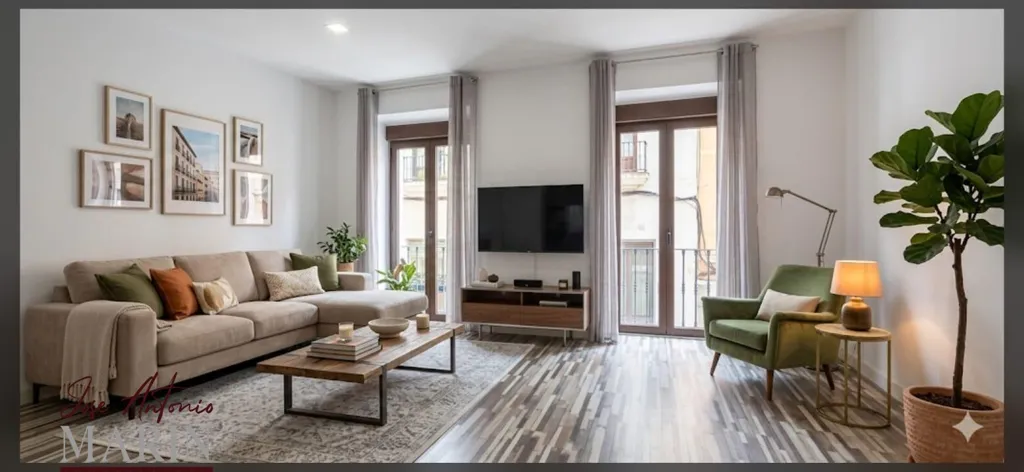 Séjour - Apartment with Balcony in Old Town Centre