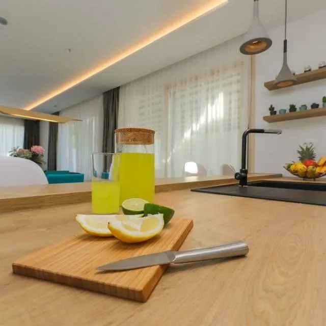 Köök - Luxury Villa with Spa in Supetar, Brač