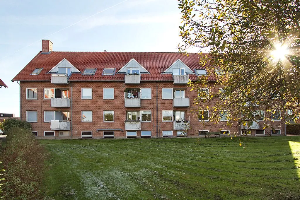 Exterior - 3-Room Apartment with Garden View in Næstved