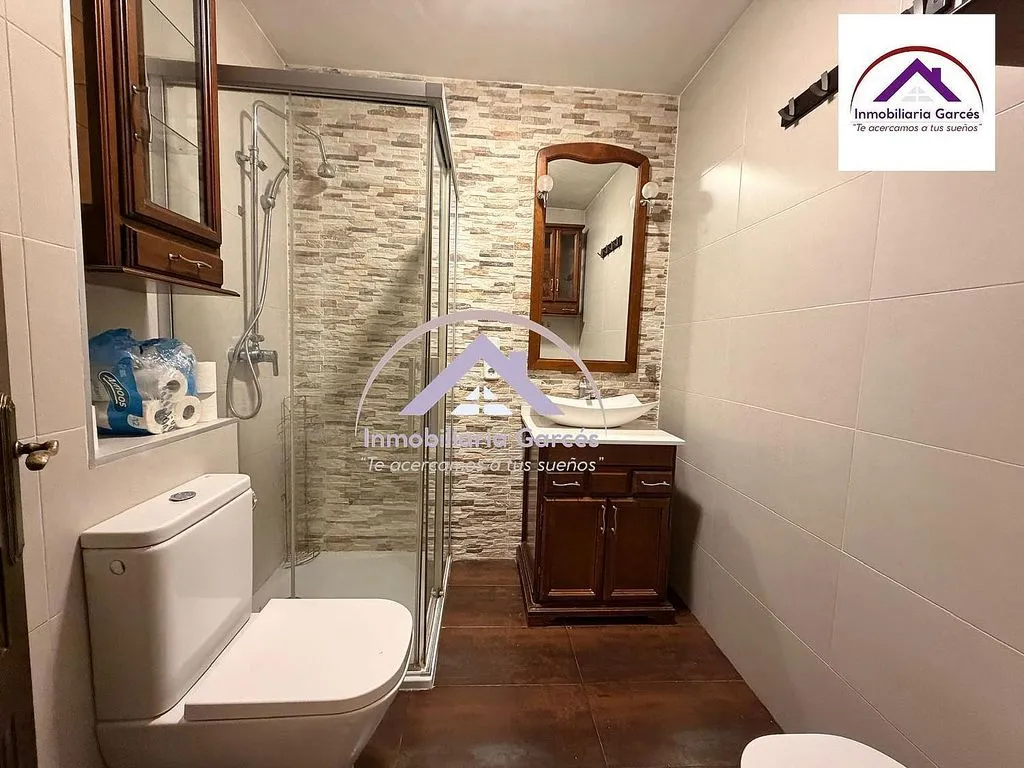 Salles de bain - Apartment with Terrace in Cuenca Centre