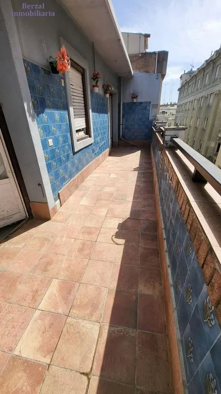 Balcony - Attic Flat with Terrace in Logroño's Old Town
