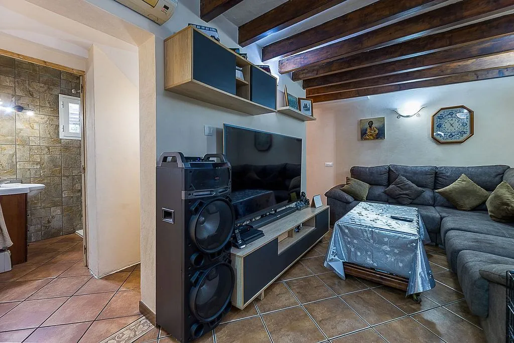 Living Room - Two-Home Property with Private Land in Sencelles