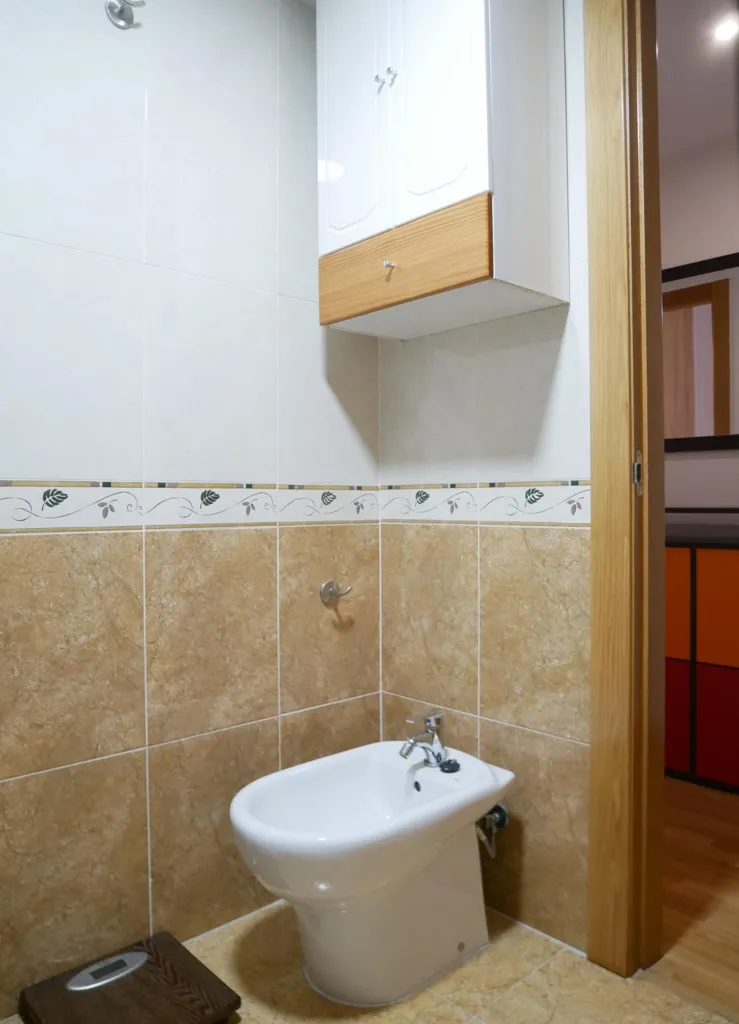 Salles de bain - Apartment with Pool and Terrace in La Alberca