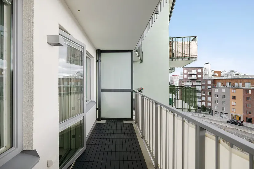 Balcon - Appartement 3 pièces à Järfälla