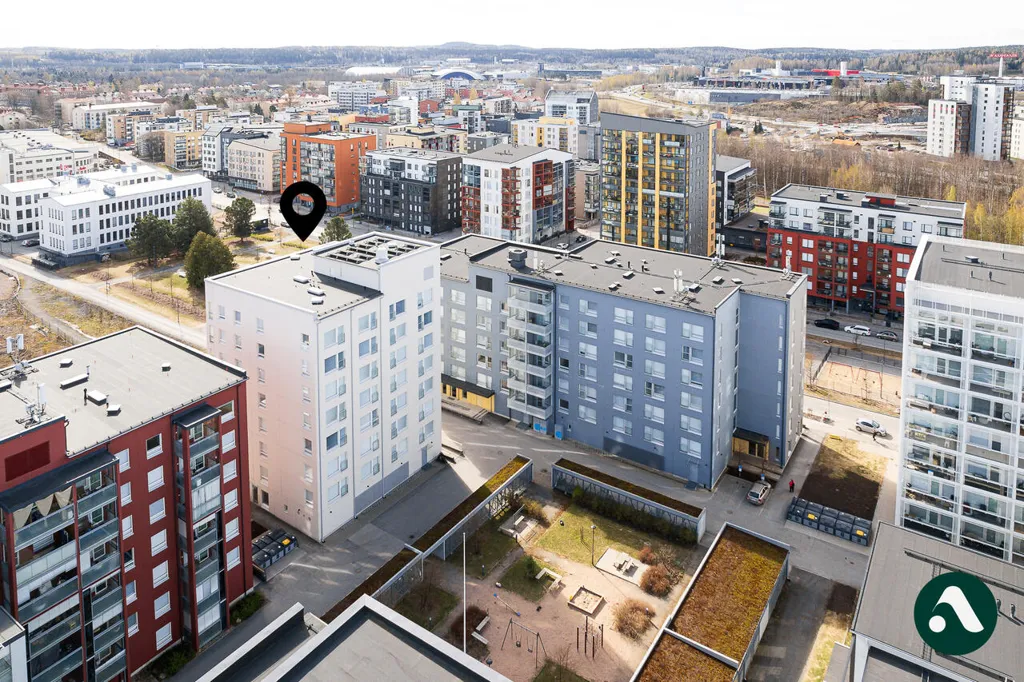 Vue aérienne - Appartement à Tampere