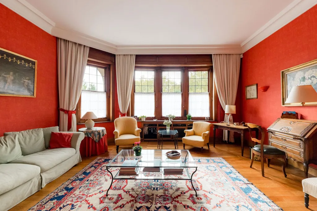 Séjour - Maison de Maître avec Jardin dans le Quartier des Fleurs à Schaerbeek