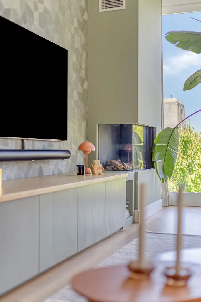 Séjour - Semi-Detached House with Panoramic Views in Leiderdorp