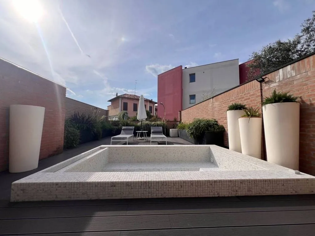 Terrasse - Luxury Villa with Pool in Belfiore, Mantova