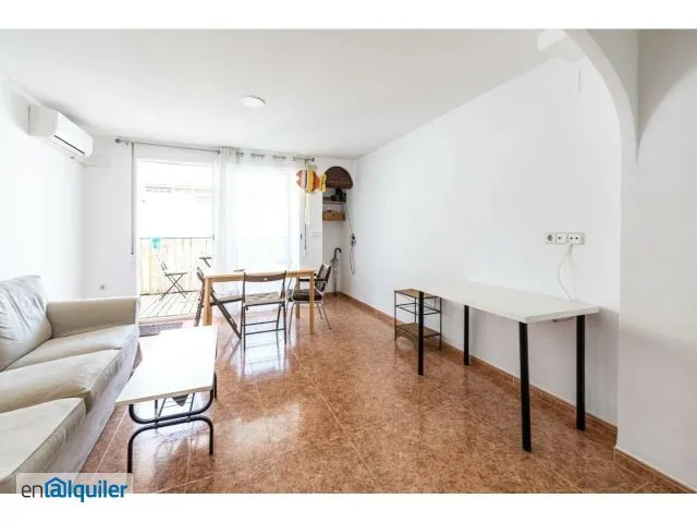 Séjour - Twin-Balcony Apartment in L'Eixample