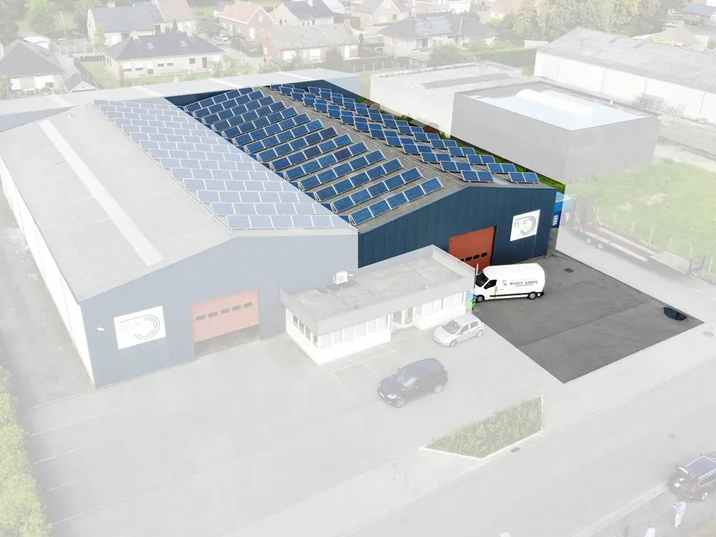 Grande Lods avec Zonnepanelen à Meulebeke
