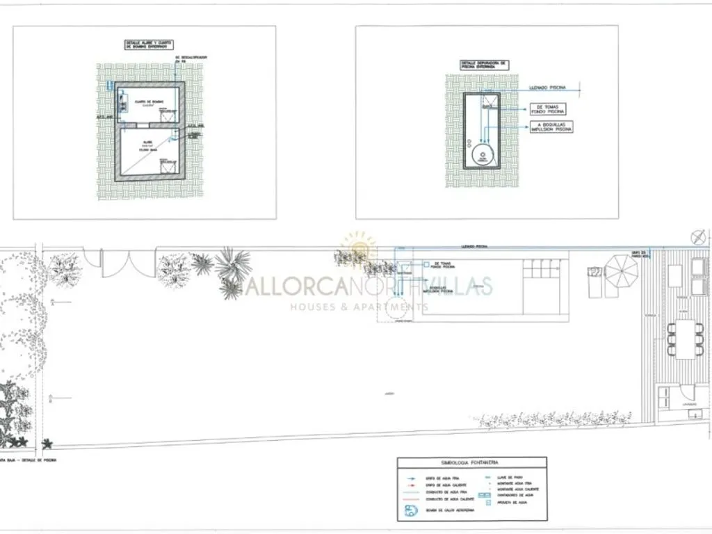 Planimetria - Development Land with Architectural Project in Lloseta