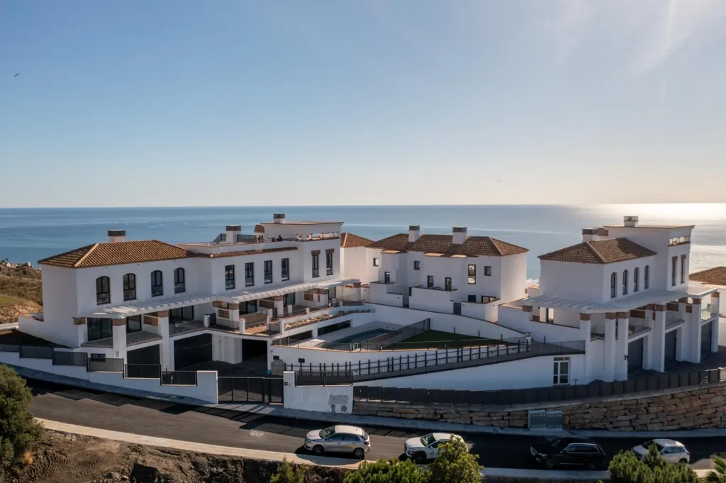 Vista aerea - Terraced House with Infinity Views in Torrox