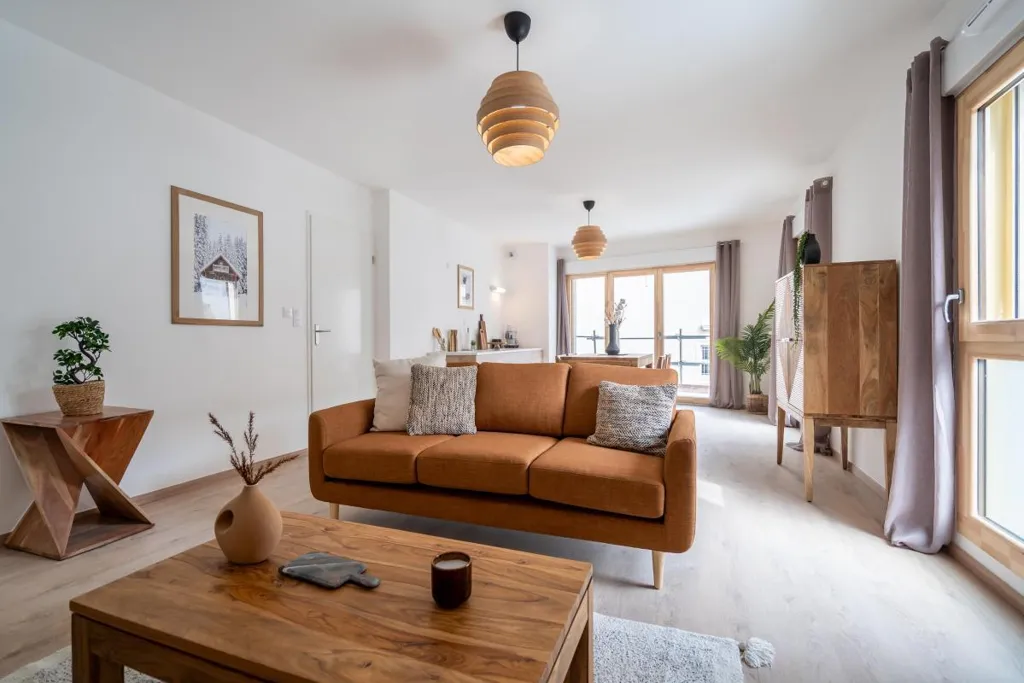 Soggiorno - New Flat with Balcony in Grenoble